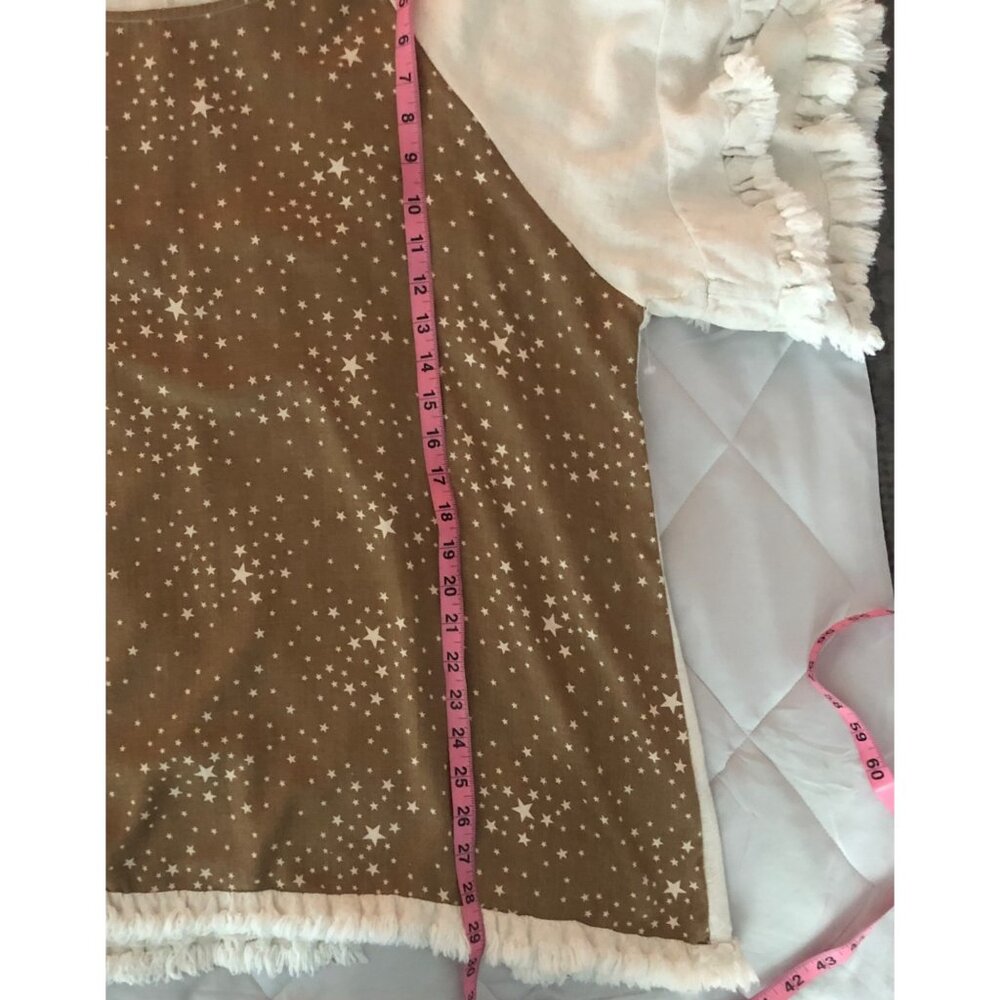 **SOLD**Women's Plus Size Umgee + Blouse Ruffle Sleeve Star Print Top 2XL - Picture 9 of 9